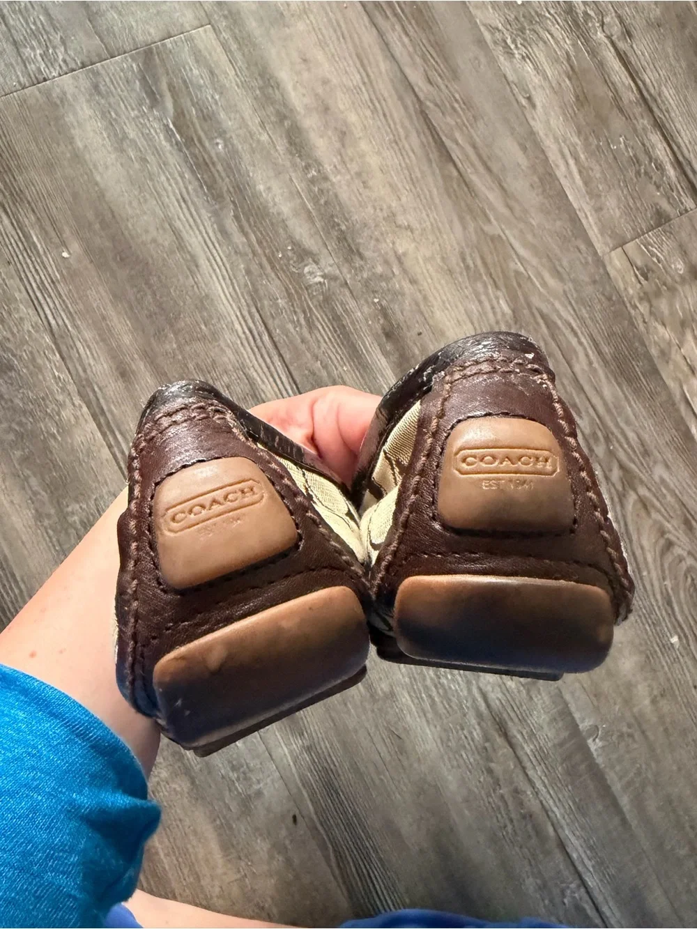 Coach classic loafers